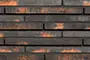 Декоративный кирпич Wandermode Armschwung AP090R20+AP090R40 50/50 Schwarzes Feuer рядовой толщина 20-40 мм черный - превью 1