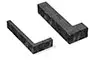 Клинкерная плитка Wandermode Armschwung AV090L20+AE090L50 70/30 Schwarzes Feuer угловая толщина 20-50 мм черная - превью 2