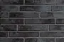 Клинкерный кирпич Wandermode Armschwung AE110LDF50 Schwarze Lava угловой толщина 50 мм черный - превью 1