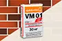 Кладочная смесь Quick-Mix (Квик-Микс) VM 01.A 72161 алебастрово-белая с трассом для лицевого кирпича 30 кг - превью 1