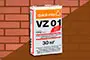 Кладочная смесь Quick-Mix (Квик-Микс) VZ 01.F 72206 темно-коричневая с трассом для лицевого кирпича 30 кг - превью 1