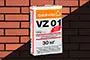 Кладочная смесь Quick-Mix (Квик-Микс) VZ 01.H 72208 графитово-черная с трассом для лицевого кирпича 30 кг - превью 1