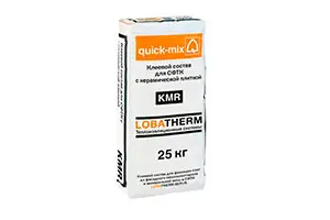 Клей для утеплителя Quick-Mix KMR 72719 в СФТК серый 25 кг