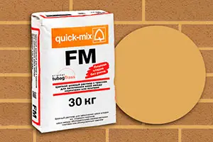 ΠΠ°ΡΠΈΡΠΊΠ° Quick-Mix FM.I 72309 ΠΏΠ΅ΡΠΎΡΠ½ΠΎ-ΠΆΠ΅Π»ΡΠ°Ρ Π΄Π»Ρ ΠΊΠΈΡΠΏΠΈΡΠ½ΡΡ
 ΡΠ²ΠΎΠ² 30 ΠΊΠ³