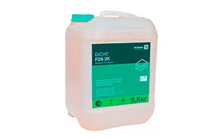 Жидкая латексная эмульсия Strasser DICHT FDS 2K-B 72044 для двухкомпонентного гидроизоляционного состава 9,5 кг