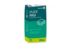 Плиточный клей Strasser FLEX FKU 72985 универсальный белый 25 кг