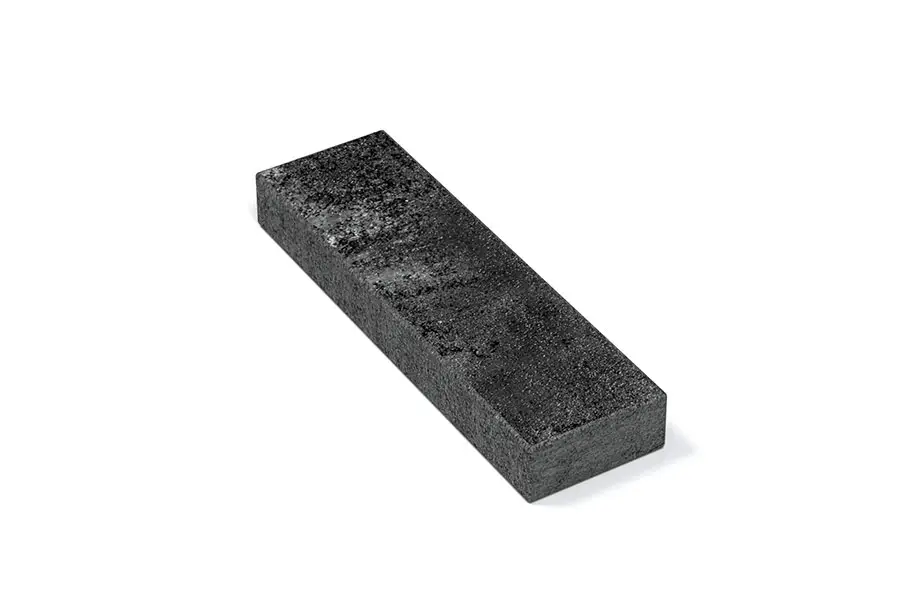 Плитка для вентилируемых фасадов Wandermode Armschwung AB110NF40 Schwarze Lava рядовая формат NF толщиной 40 мм черная под кирпич с затиркой из минерального сырья - фото 2